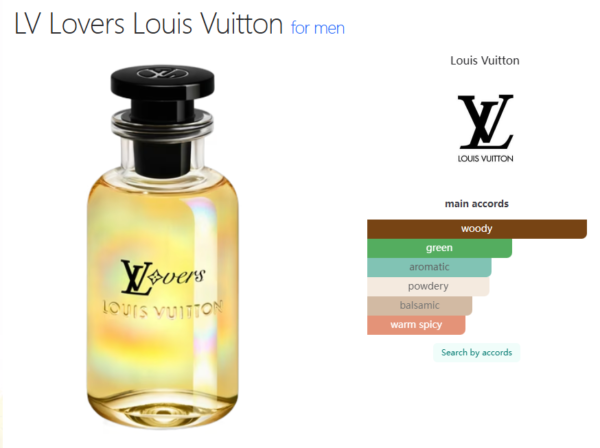 LV Lovers Louis Vuitton for men