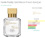 Gentle Fluidity Gold Maison Francis Kurkdjian for women and men
