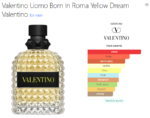 Valentino Uomo Born In Roma Yellow Dream Valentino for men