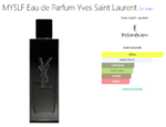 MYSLF Eau de Parfum Yves Saint Laurent for men
