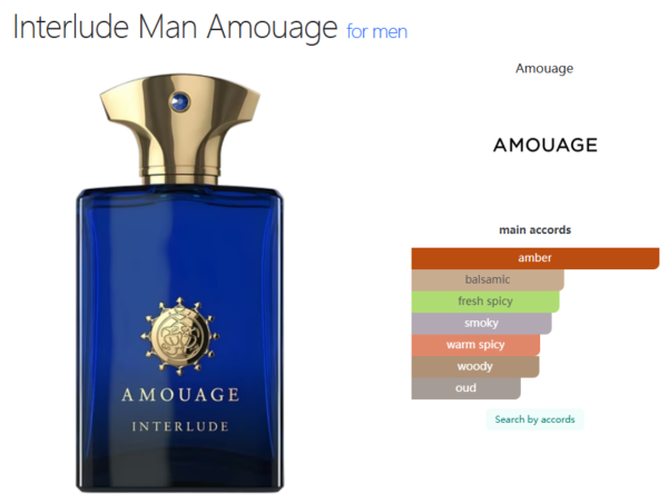 Interlude Man Amouage for men