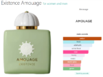 Existence Amouage for women and men