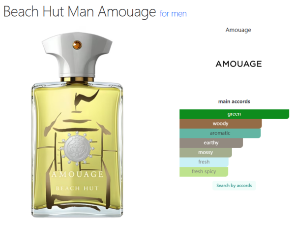 Beach Hut Man Amouage for men
