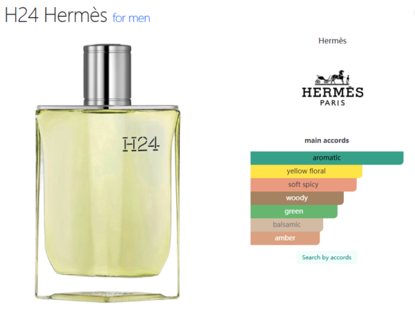H24 Hermès for men