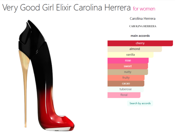 Very Good Girl Elixir Carolina Herrera for women