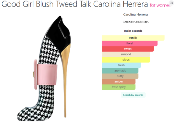 Good Girl Blush Tweed Talk Carolina Herrera for women