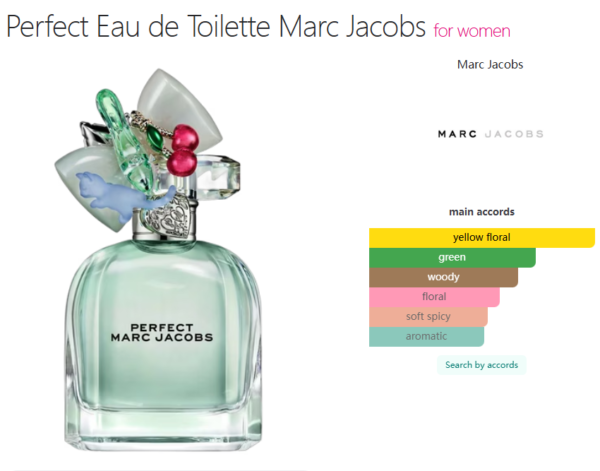 Perfect Eau de Toilette Marc Jacobs for women