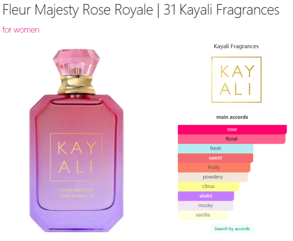 Fleur Majesty Rose Royale | 31 Kayali Fragrances for women