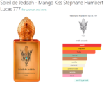 Soleil de Jeddah - Mango Kiss Stéphane Humbert Lucas 777 for women and men