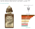 Sand Dance Stéphane Humbert Lucas 777 for women and men