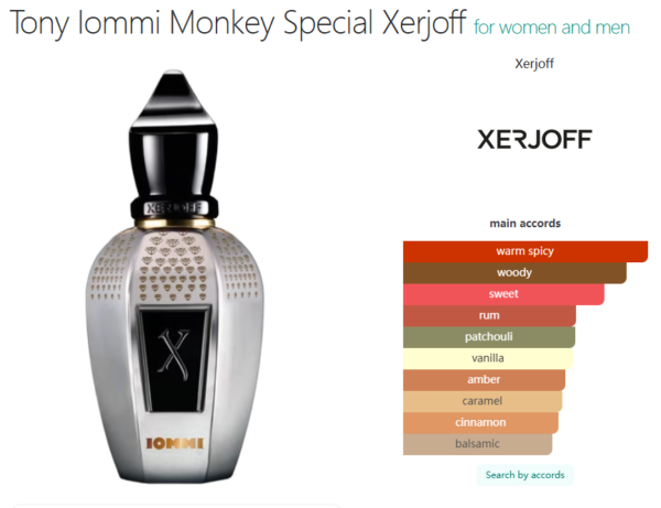 Tony Iommi Monkey Special Xerjoff for women and men