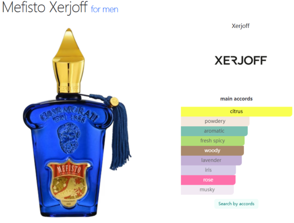 Mefisto Xerjoff for men