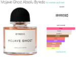 Mojave Ghost Absolu Byredo for women and men