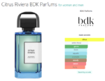 Citrus Riviera BDK Parfums for women and men