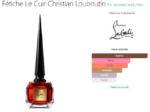 Fétiche Le Cuir Christian Louboutin for women and men