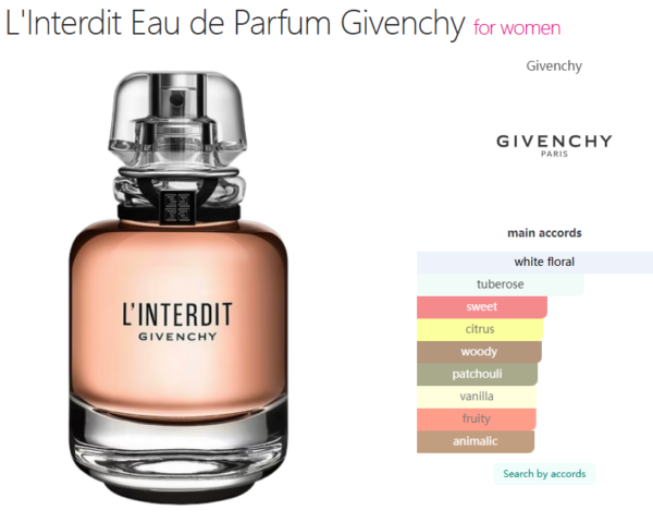 L'Interdit Eau de Parfum Givenchy for women