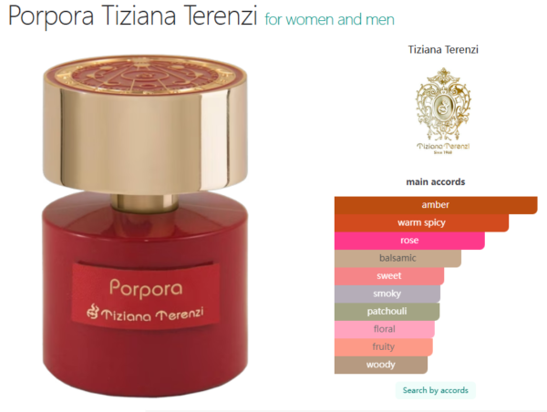 Porpora Tiziana Terenzi for women and men