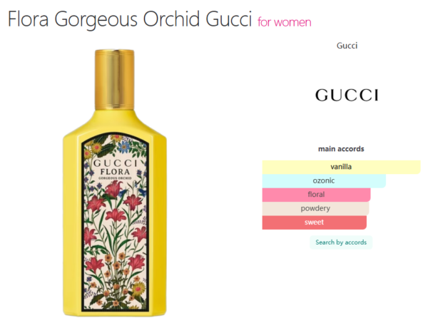 Flora Gorgeous Orchid Gucci for women