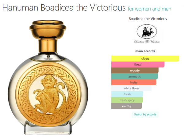 Hanuman Boadicea the Victorious for women and men