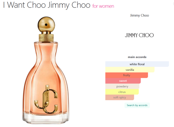 I Want Choo Jimmy Choo for women