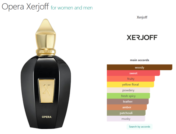 Opera Xerjoff for women and me