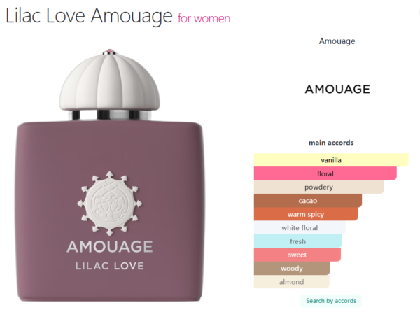 Lilac Love Amouage for women