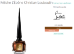 Fétiche L’Ébène Christian Louboutin for women and men