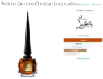 Fétiche L’Ambre Christian Louboutin for women and men