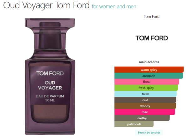 Oud Voyager Tom Ford for women and men