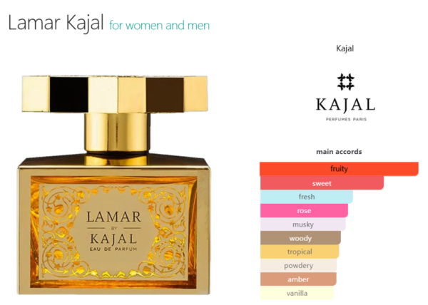 Lamar Kajal for women and men
